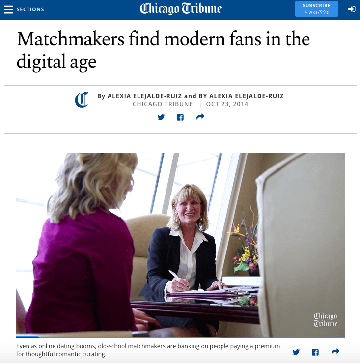 Chicago Tribune Ambiance Matchmaking